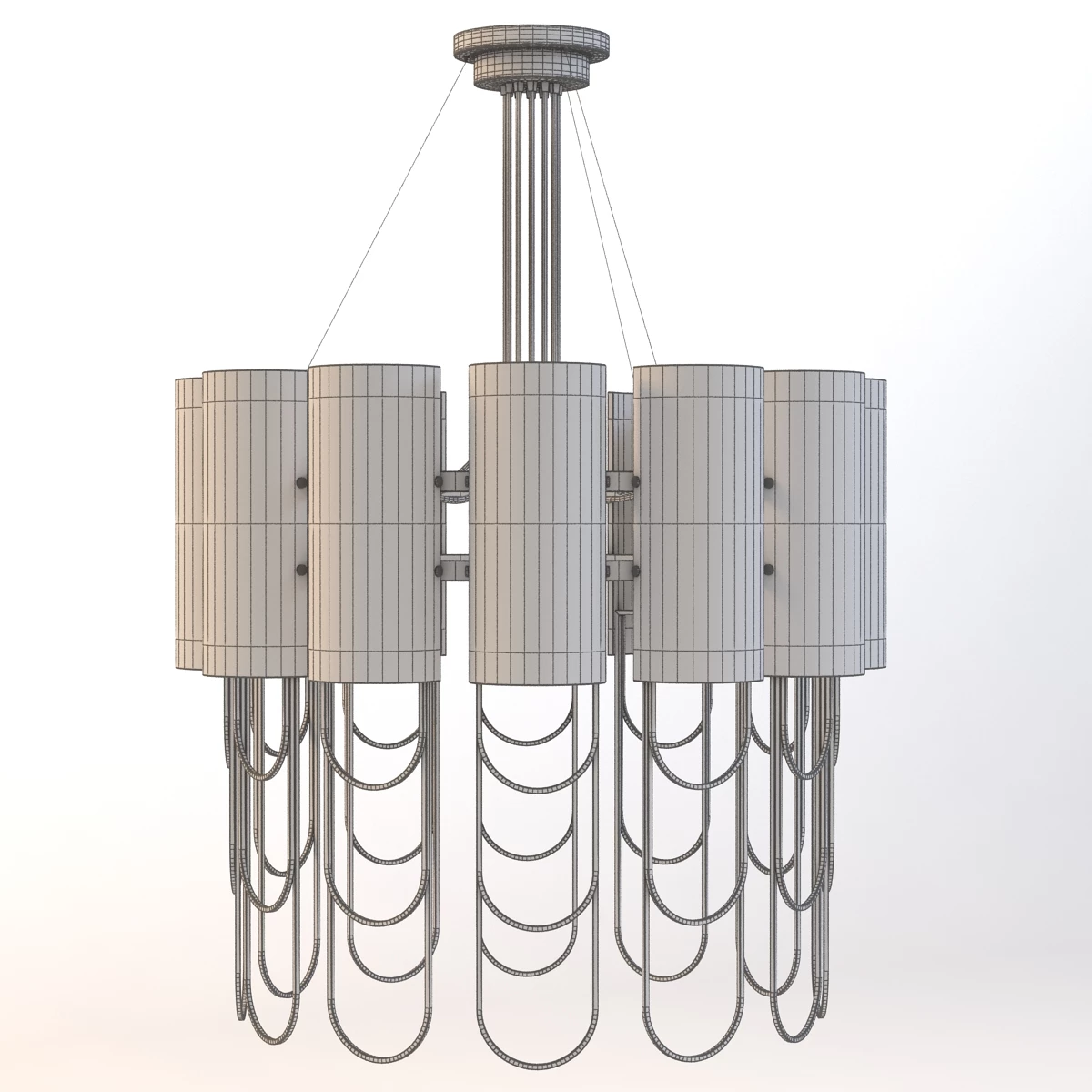 Niagara Suspension Lamp 3D Model_03