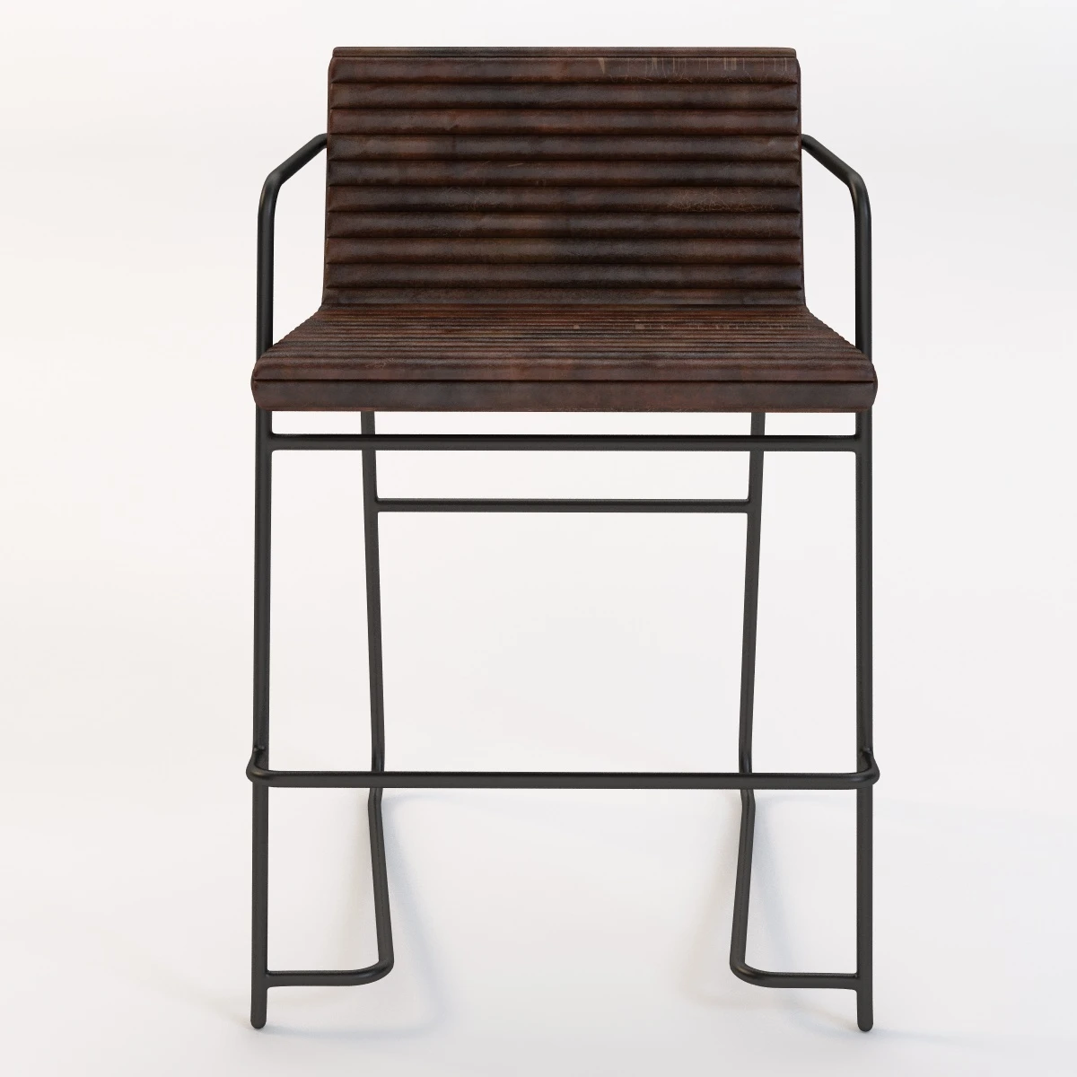Nopa Iron Legged Stool 3D Model_09