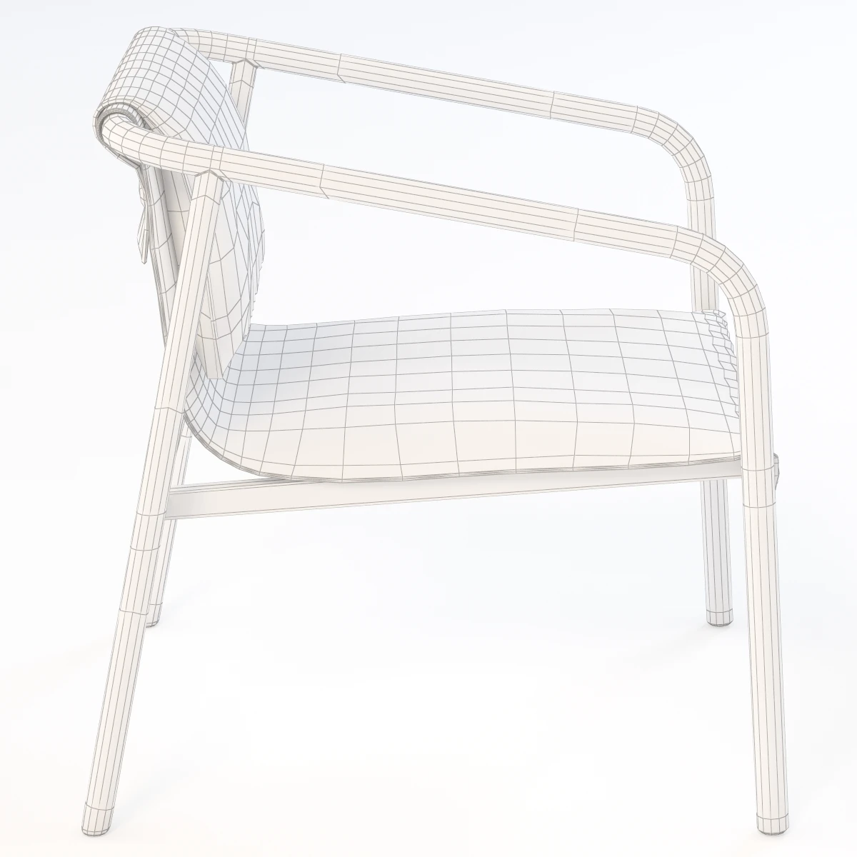 Oslo Armchair 3D Model_08