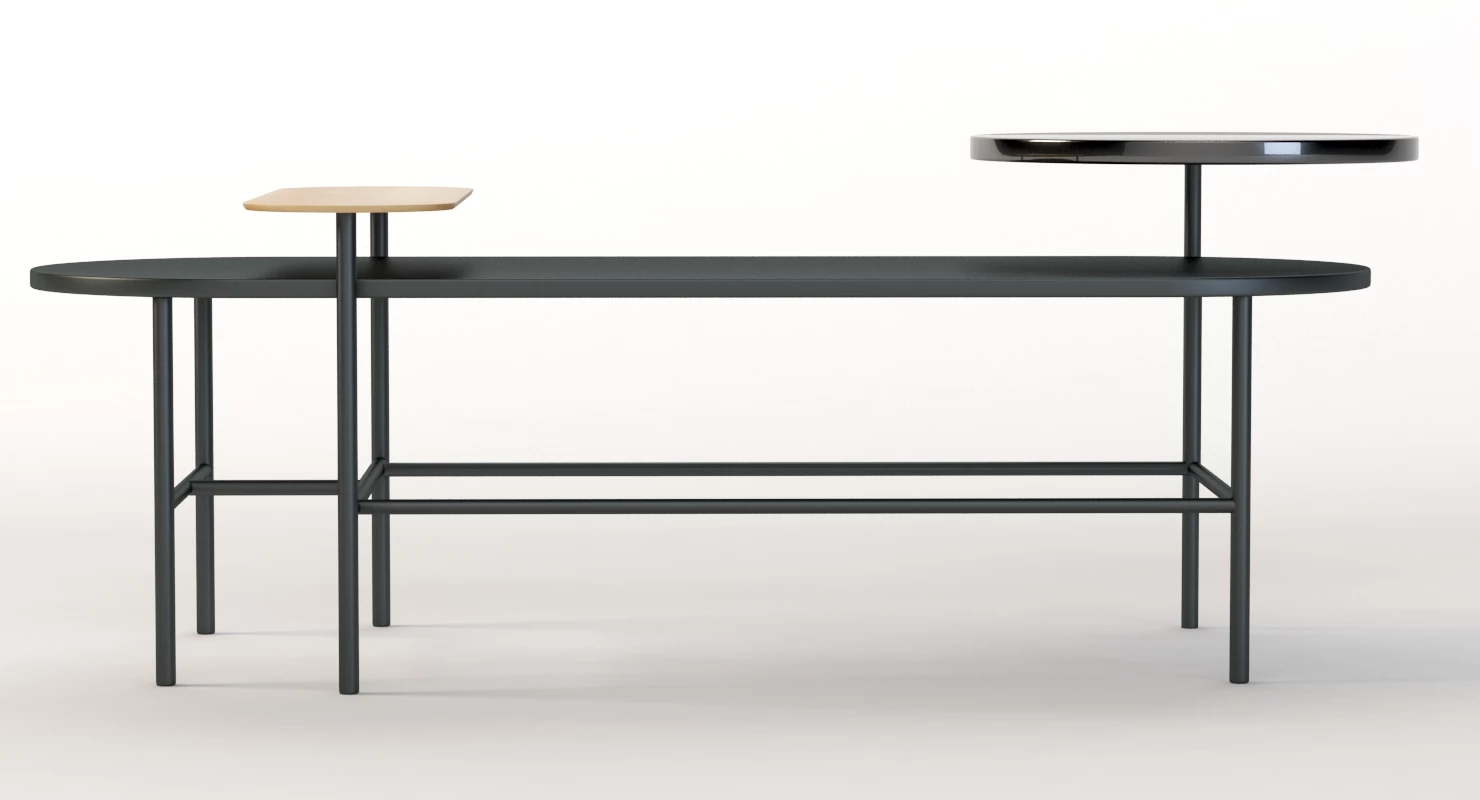 Palette Jh7 Table by And Tradition 3D Model_010