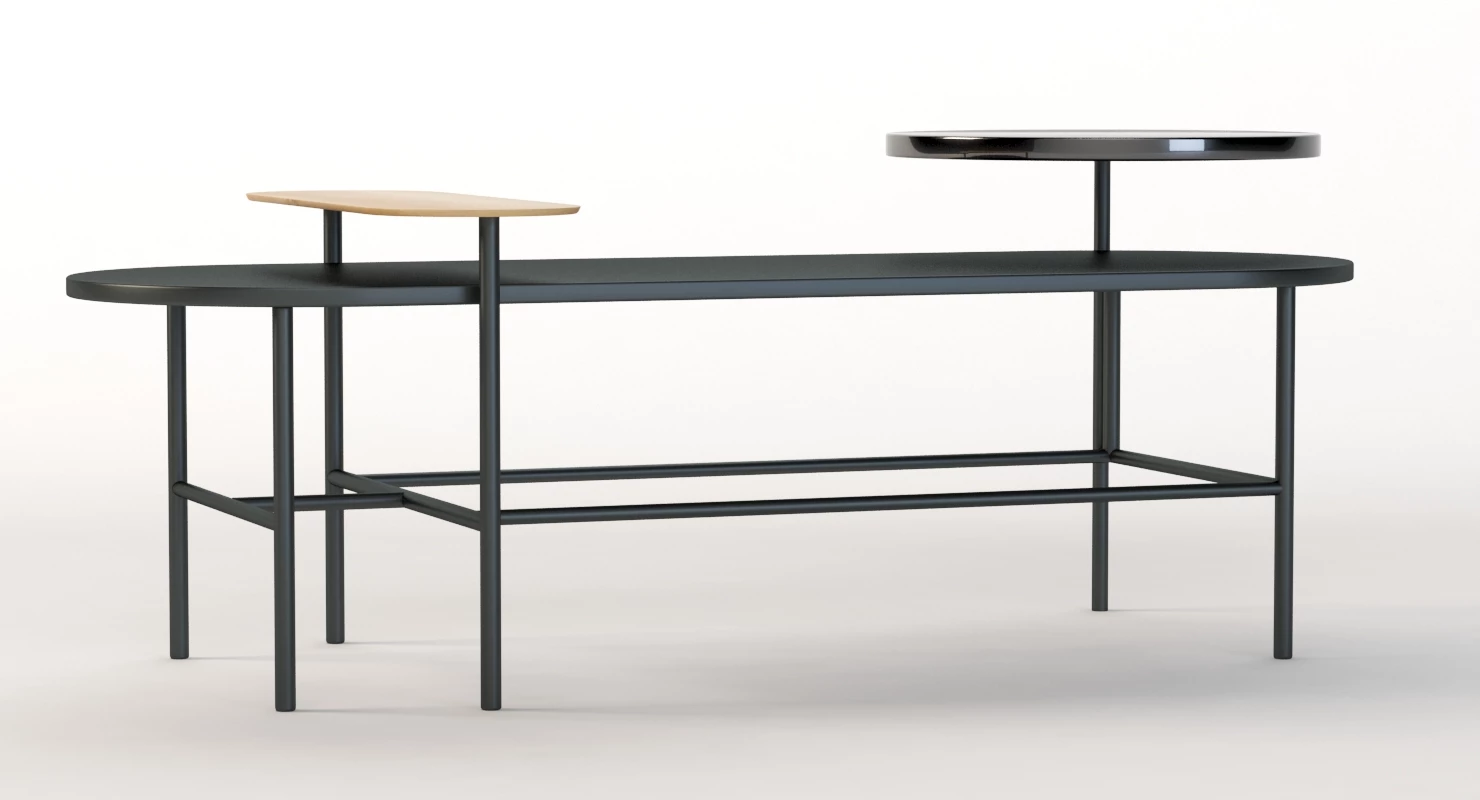 Palette Jh7 Table by And Tradition 3D Model_04