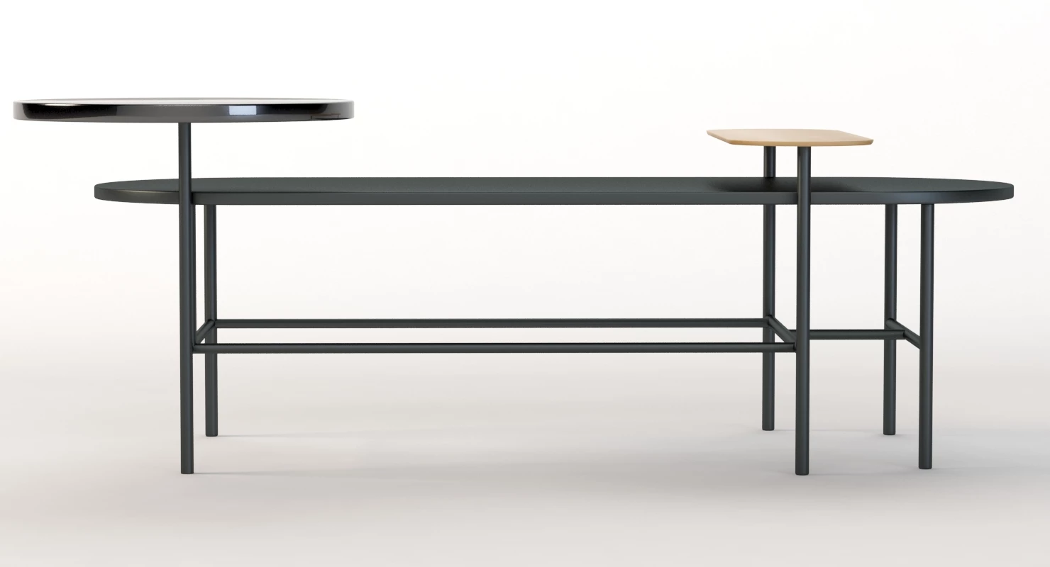 Palette Jh7 Table by And Tradition 3D Model_07