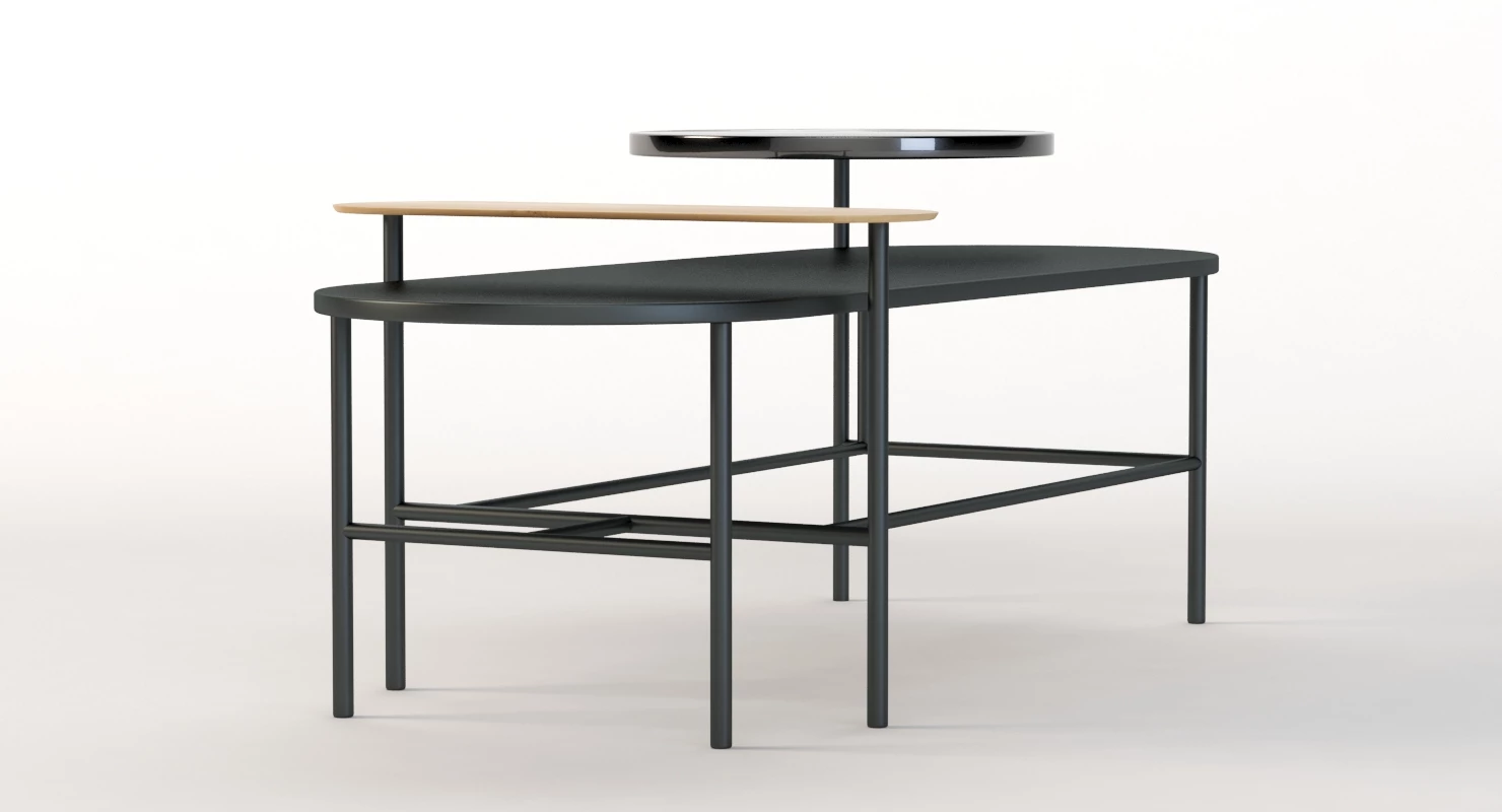 Palette Jh7 Table by And Tradition 3D Model_05