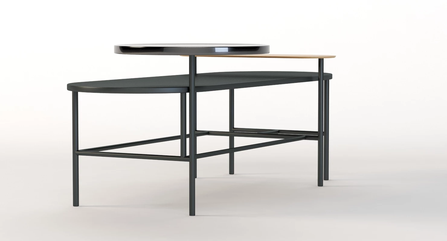 Palette Jh7 Table by And Tradition 3D Model_08