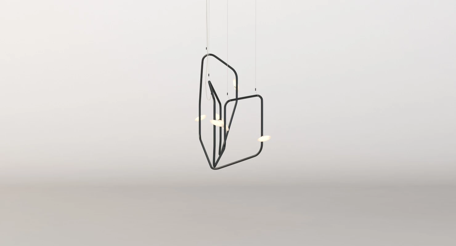 Palindrome 6 Chandelier 3D Model_09