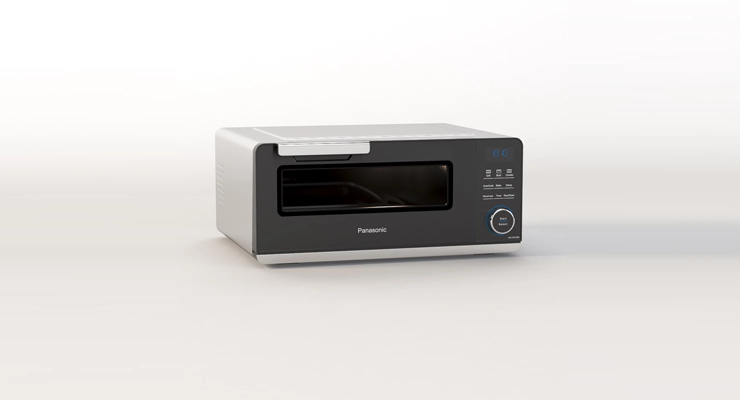 Panasonic Countertop Induction Oven 3D Model_01