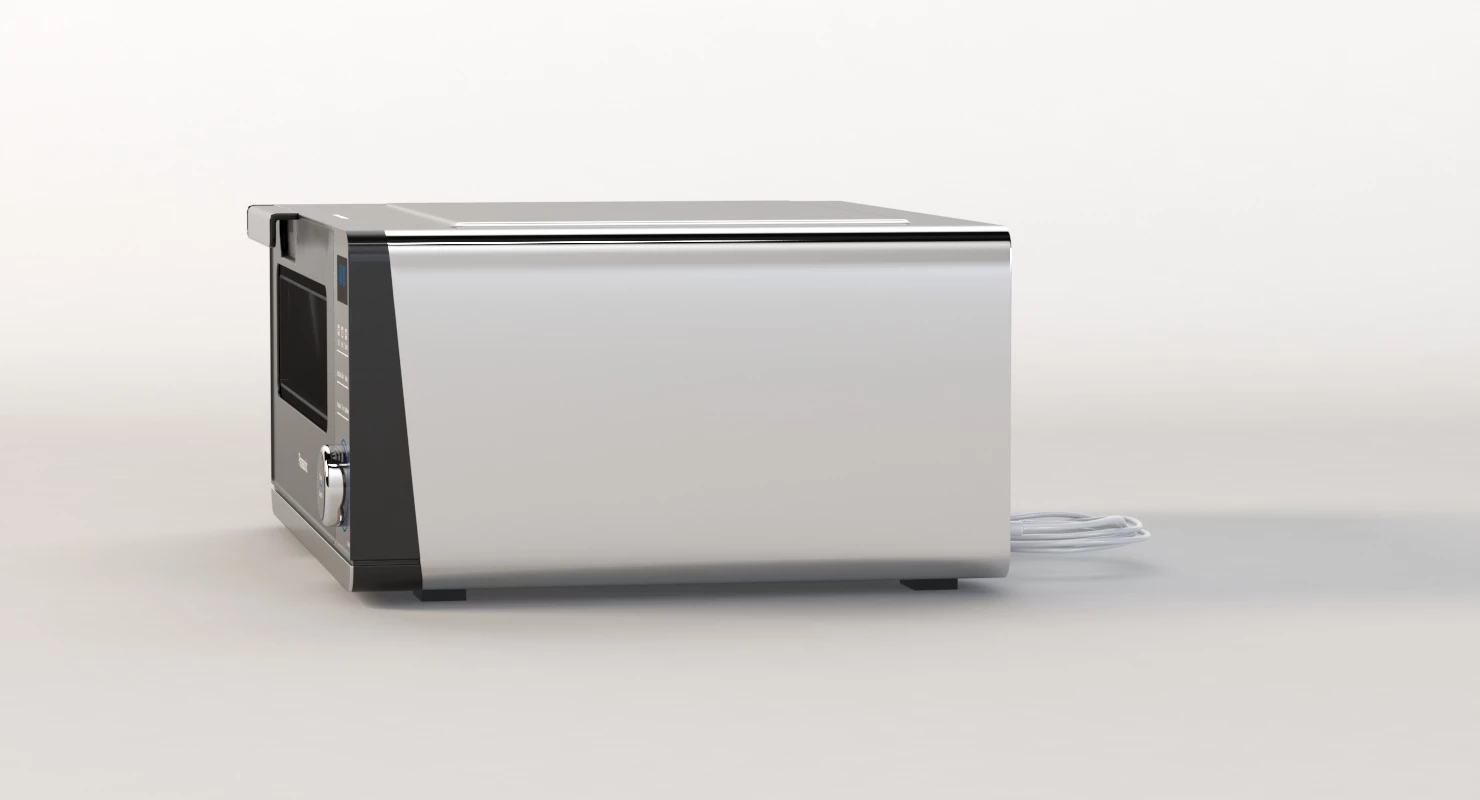 Panasonic Countertop Induction Oven 3D Model_09