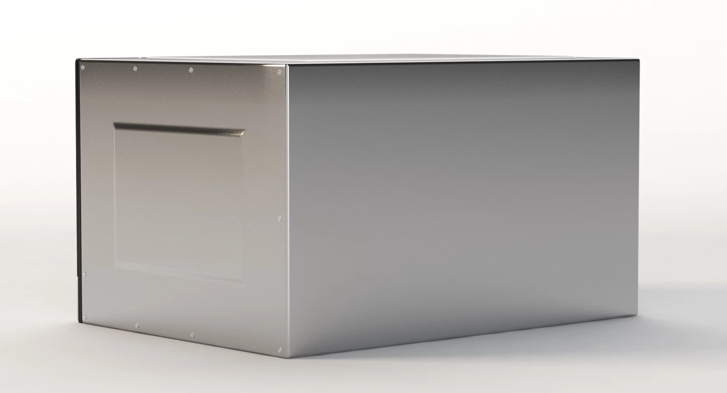 Panasonic NN SN686S Microwave Oven 3D Model_07