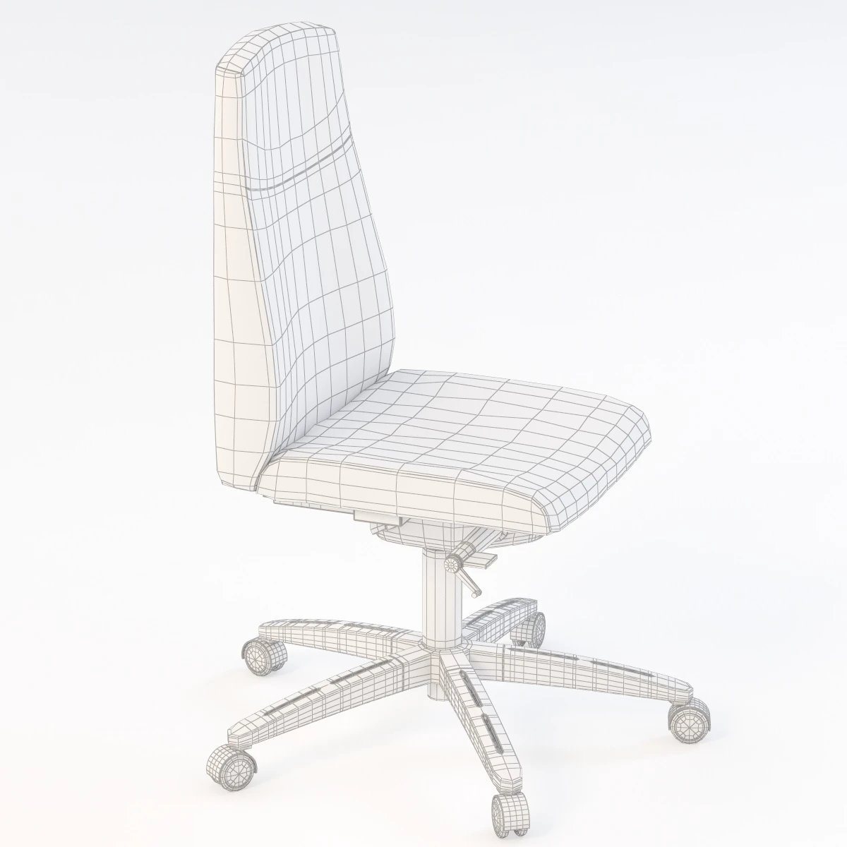 Photorealisctic IKEA VOLMAR Swivel Chair 3D Model_07