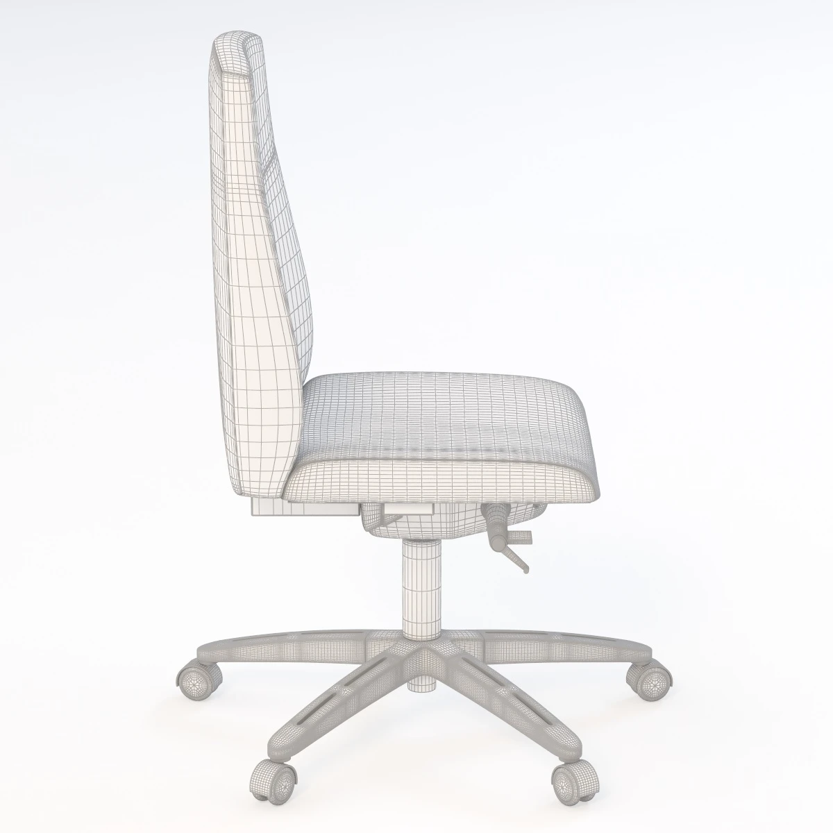 Photorealisctic IKEA VOLMAR Swivel Chair 3D Model_09