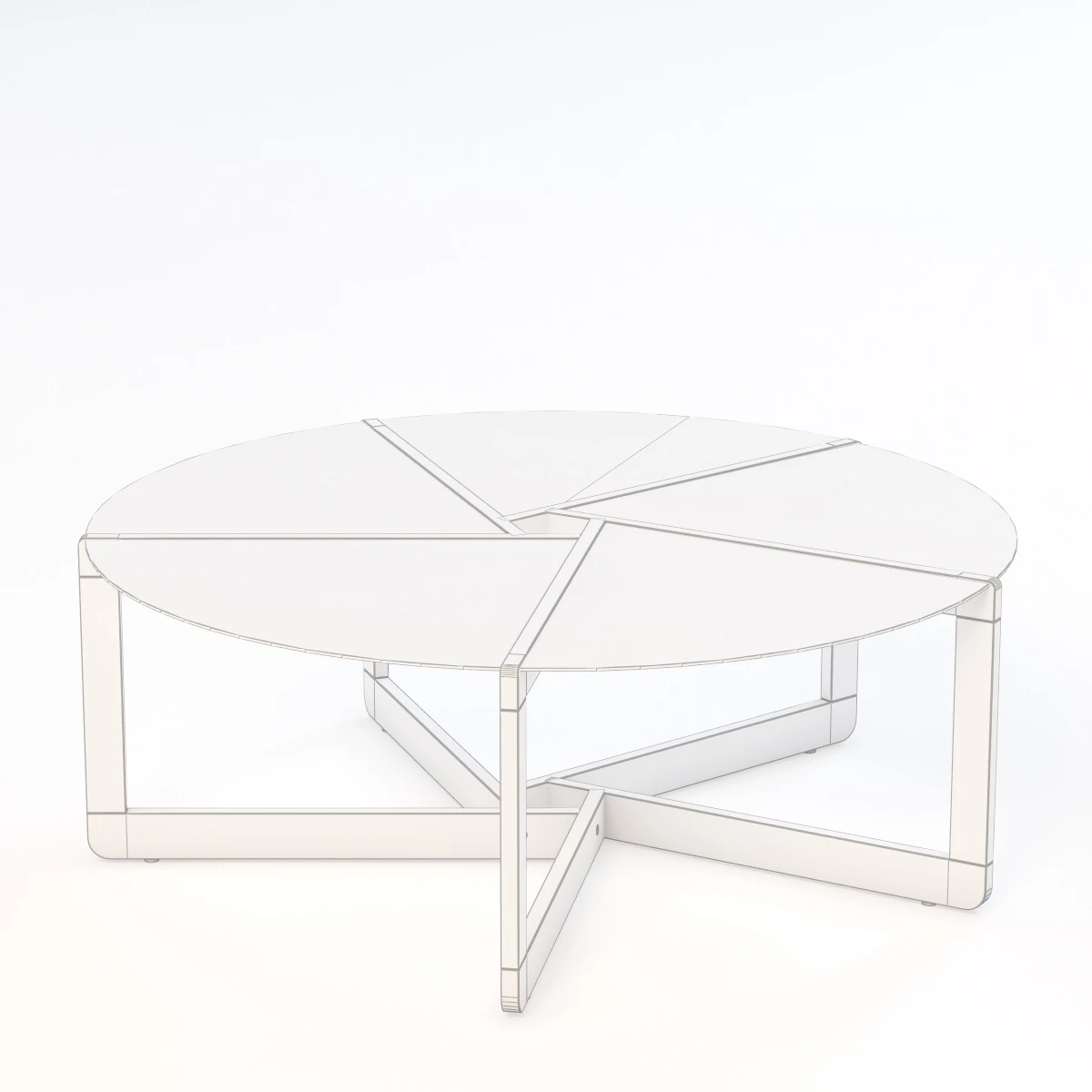 Pi Coffee Table 3D Model_06