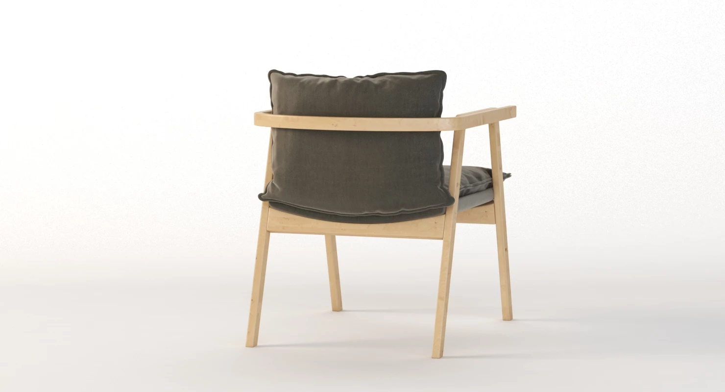 Pick Up Sticks Chair 3D Model_05