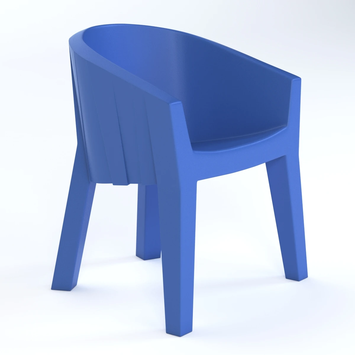 Plust Frozen Chair 3D Model_01