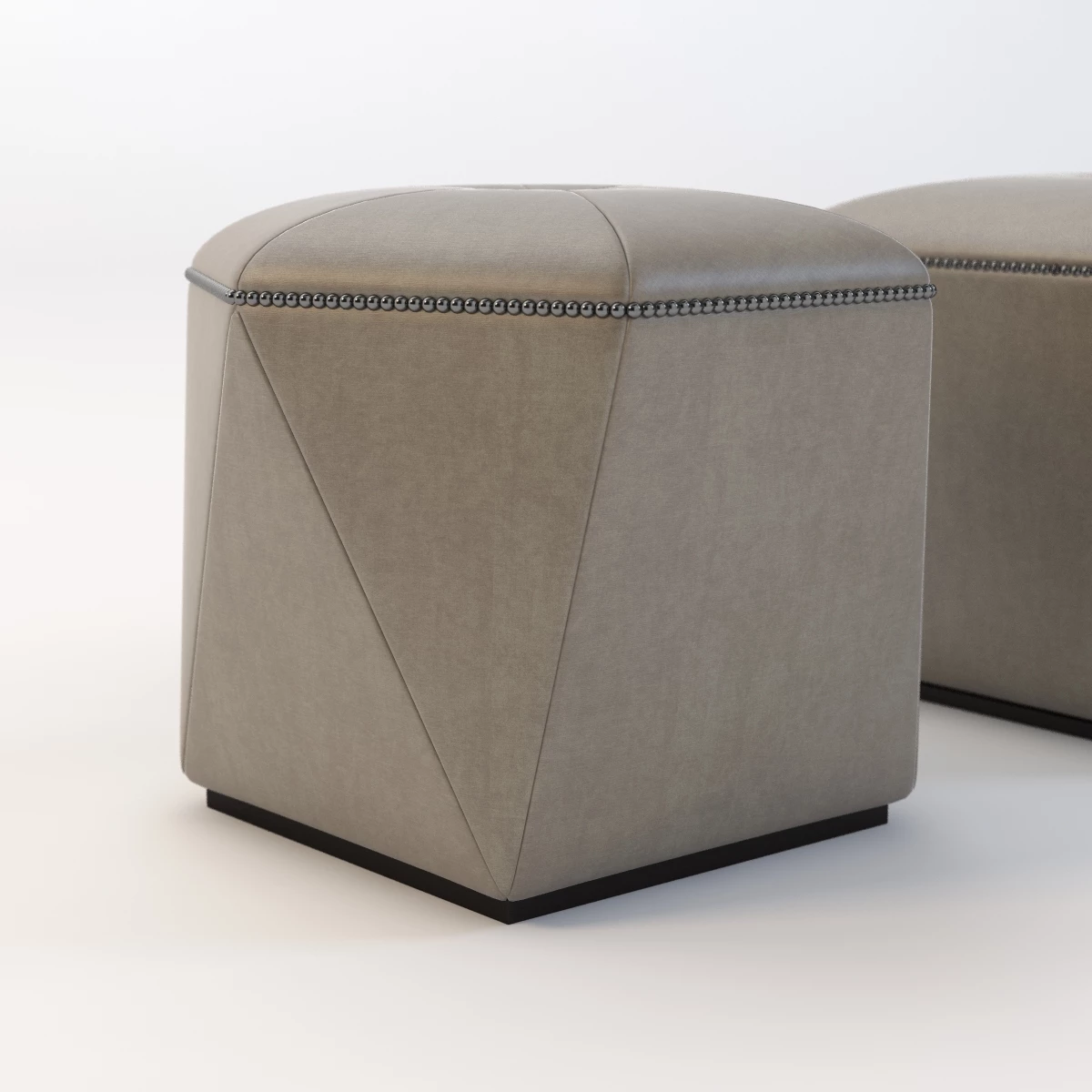 Portabello Ottoman 3D Model_07