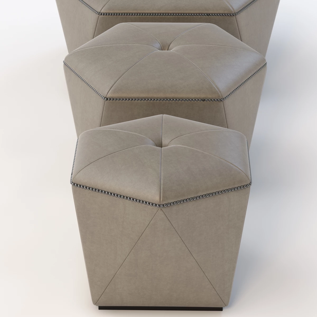 Portabello Ottoman 3D Model_04