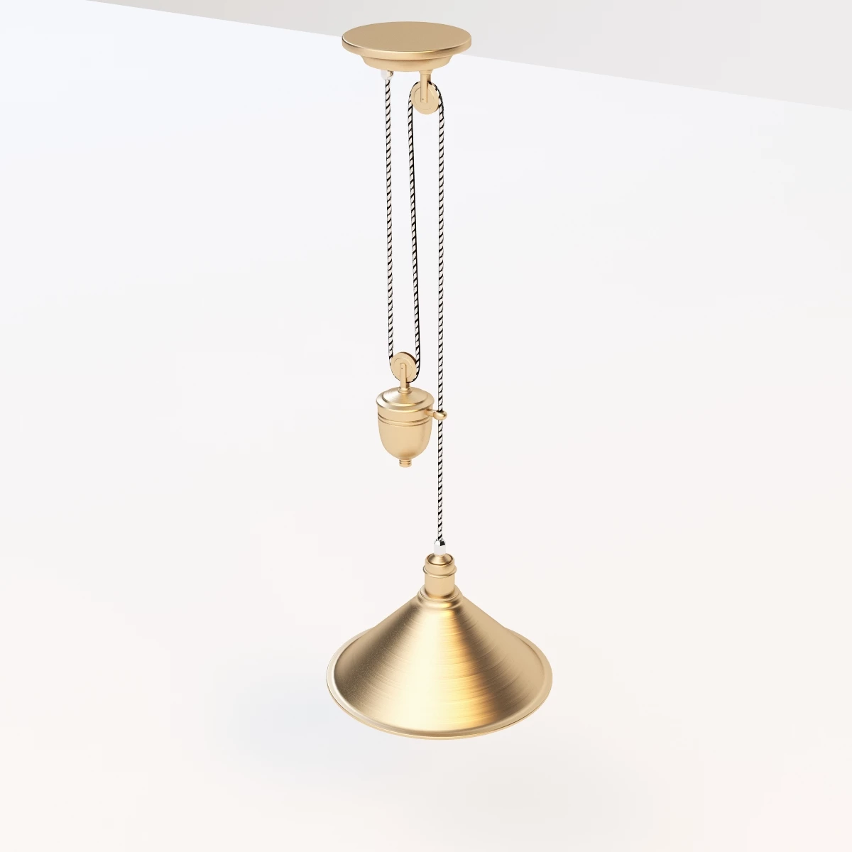 Provence Rise And Fall Ceiling Pendant 3D Model_08