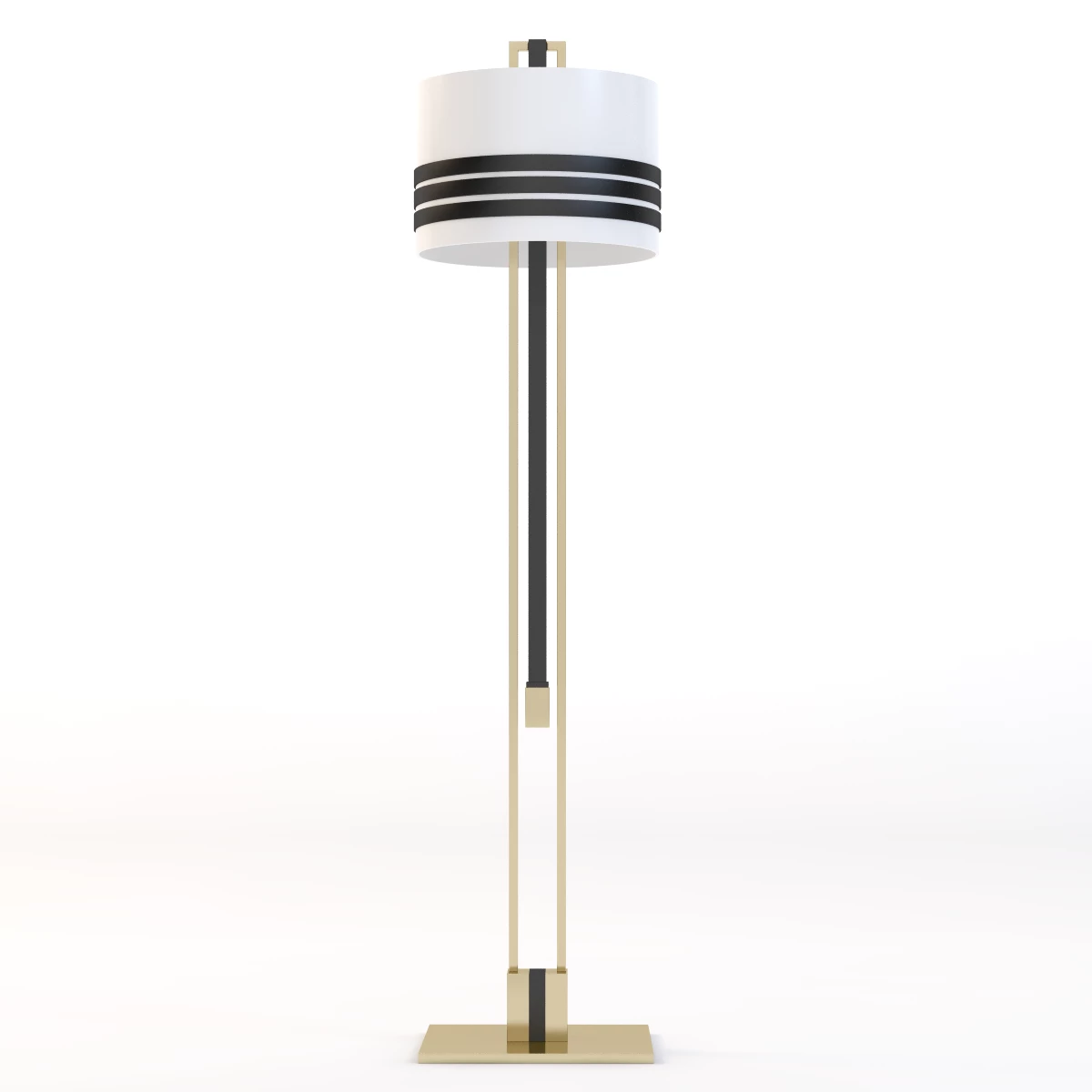 Romero Floor Lamp 3D Model_010