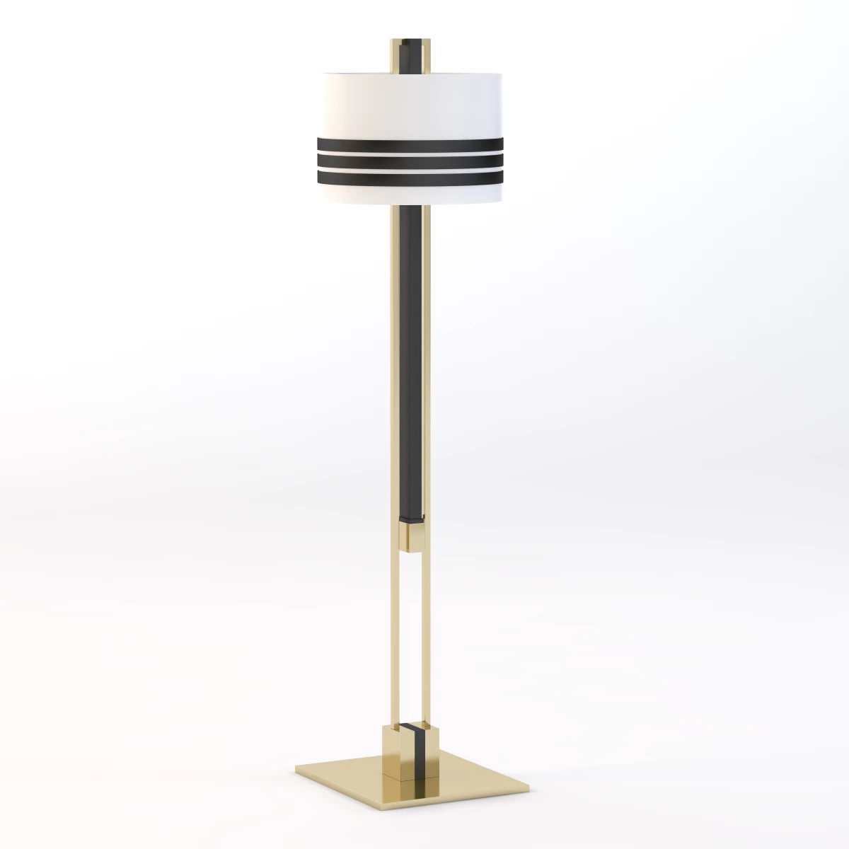 Romero Floor Lamp 3D Model_01