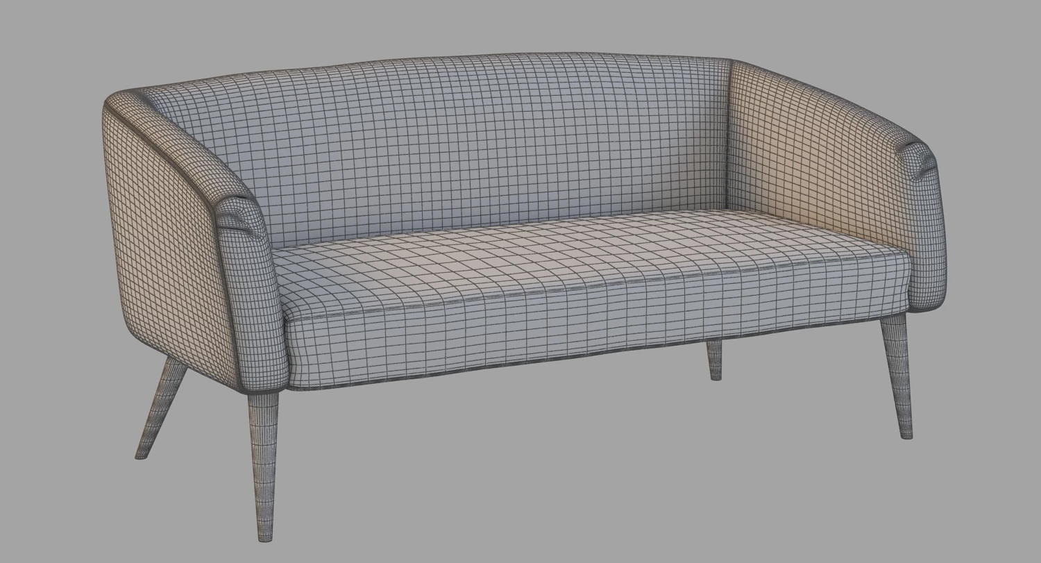 Rue Apartment Sofa 3D Model_011