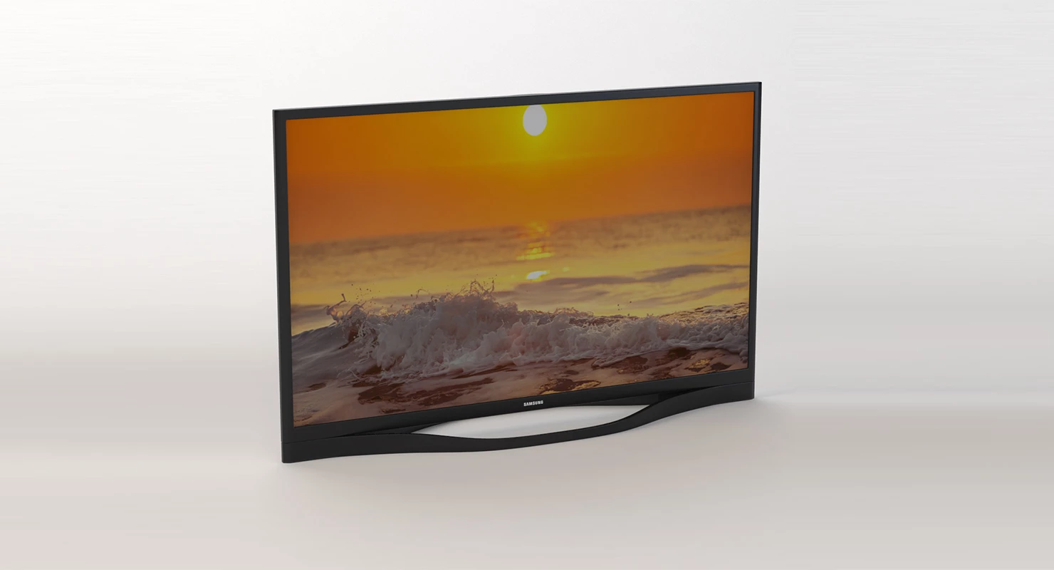 Samsung 64 In Smart Plasma Hdtv 3D Model_01