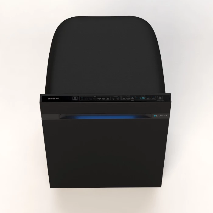 Samsung DW80M9960UG AA Top Control Dishwasher With Flextray 3D Model_04