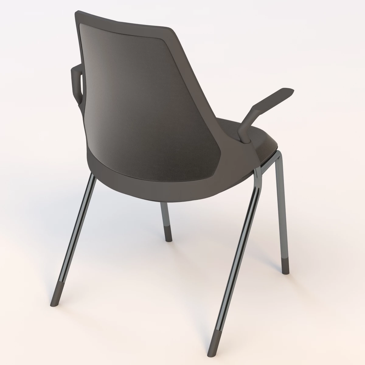 Sayl Side Chair 4 Leg Base 3D Model_06
