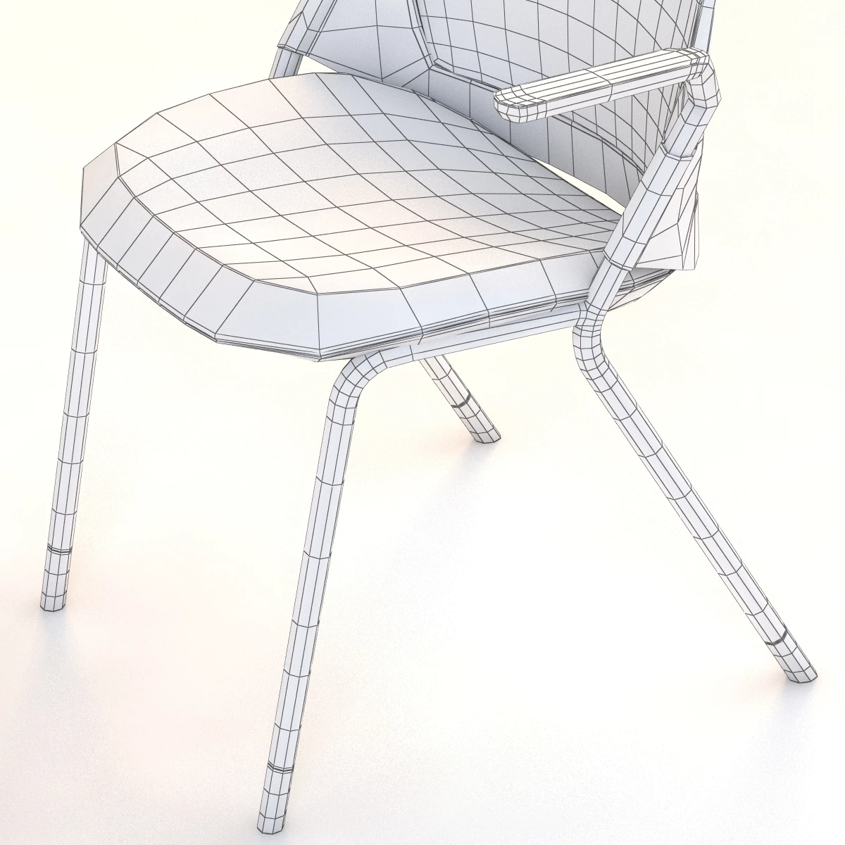 Sayl Side Chair 4 Leg Base 3D Model_012