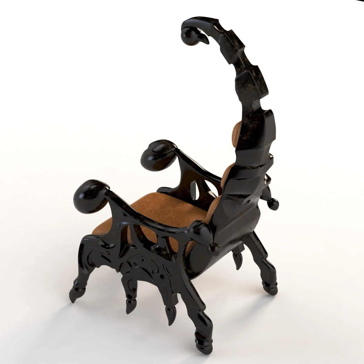 Giant Scorpion King Chair 3D Model_03