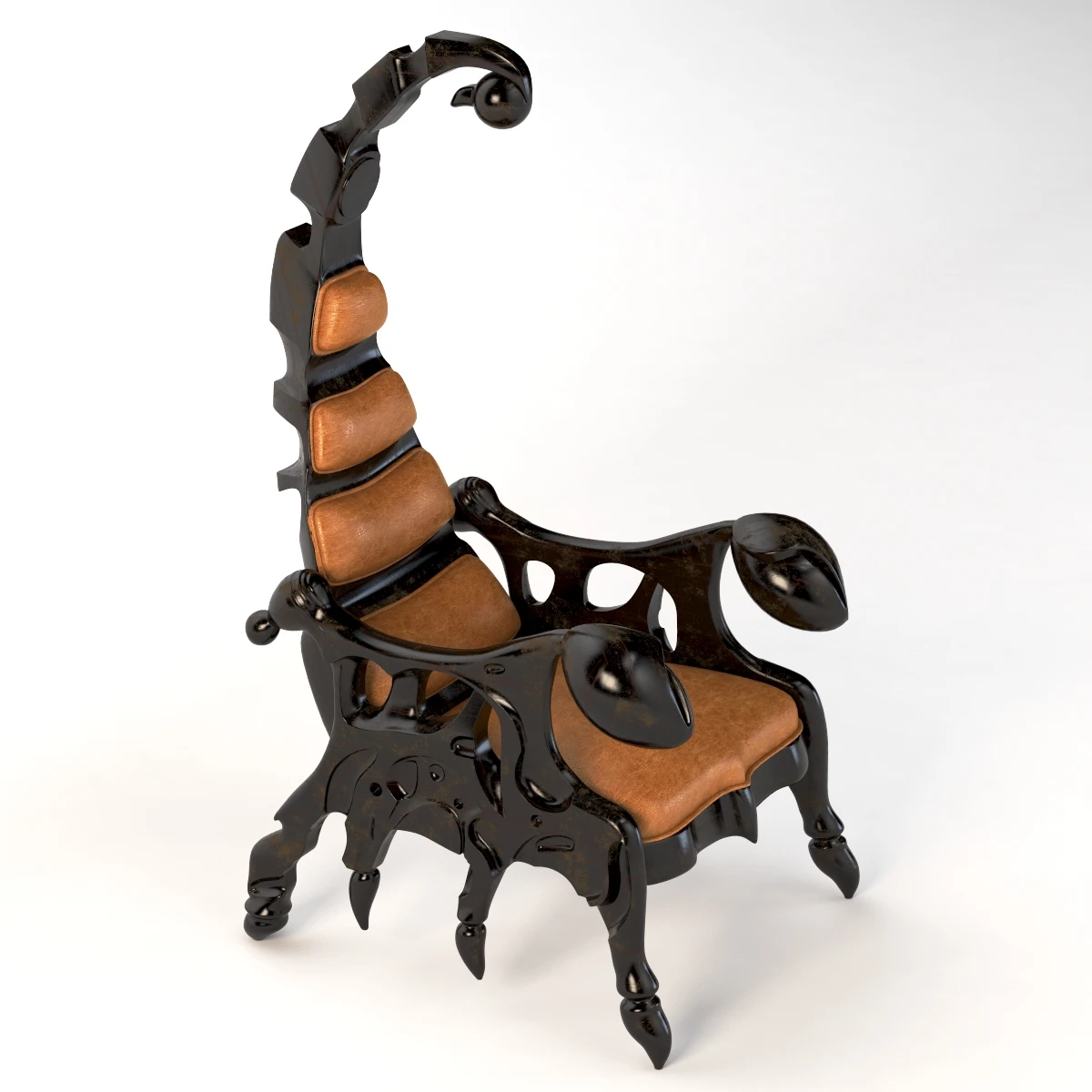 Giant Scorpion King Chair 3D Model_01