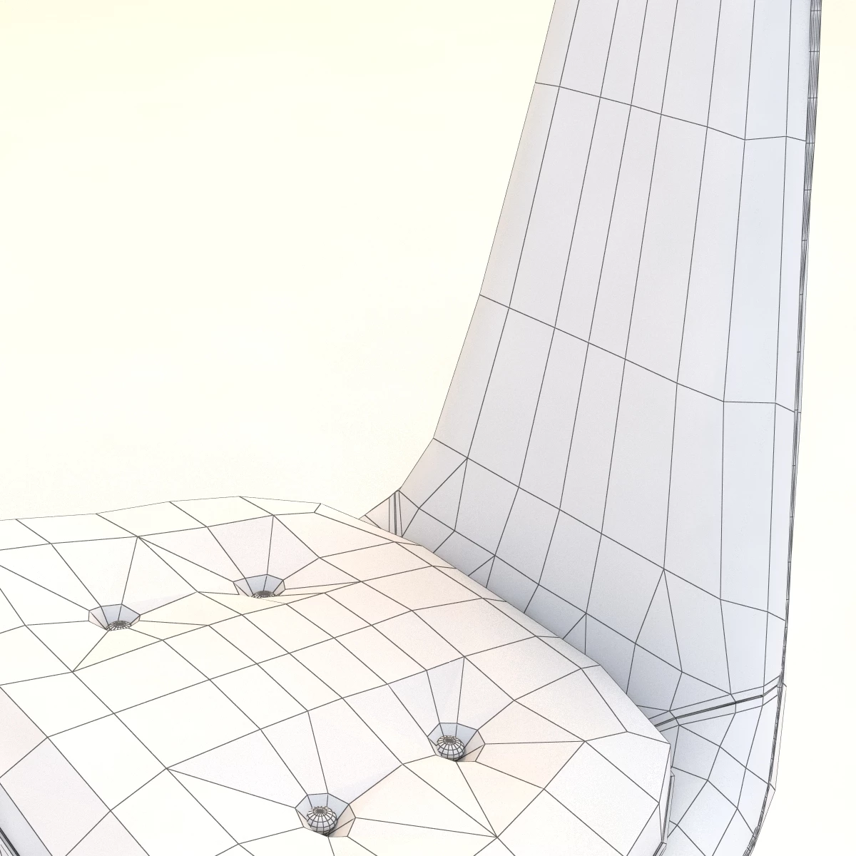 Sculptural Lounge Chair by Karpen 3D Model_08
