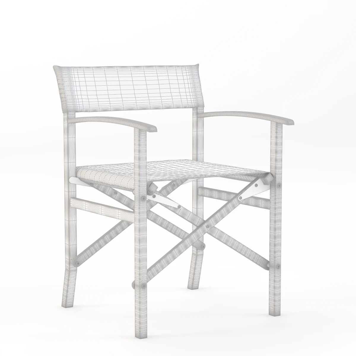 Siaro Director Armchair 3D Model_03