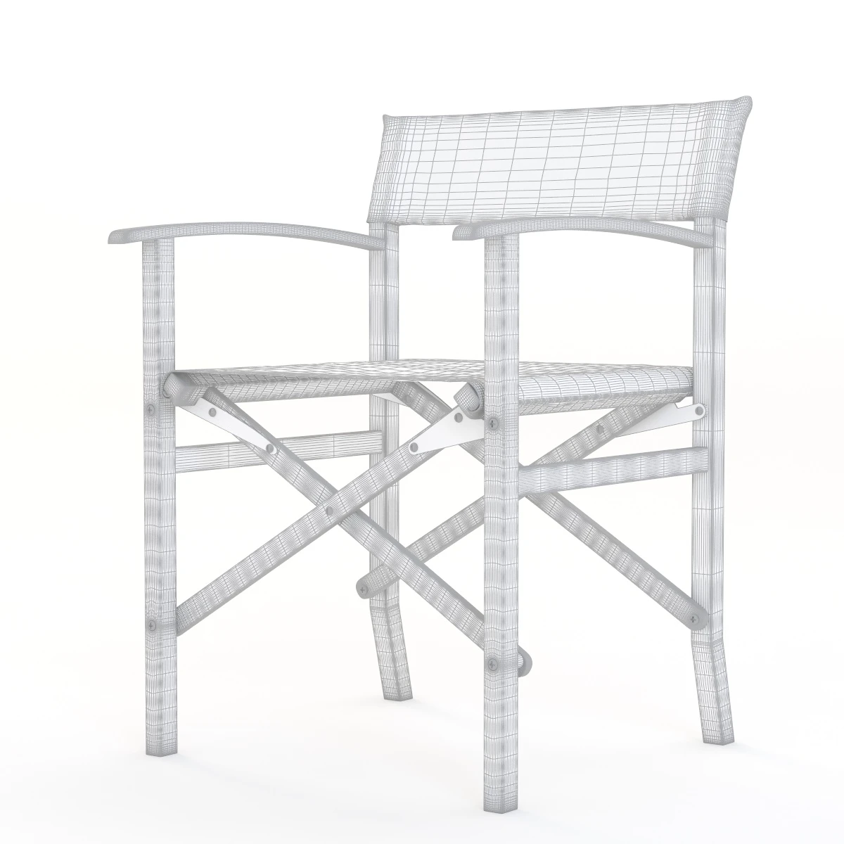 Siaro Director Armchair 3D Model_05