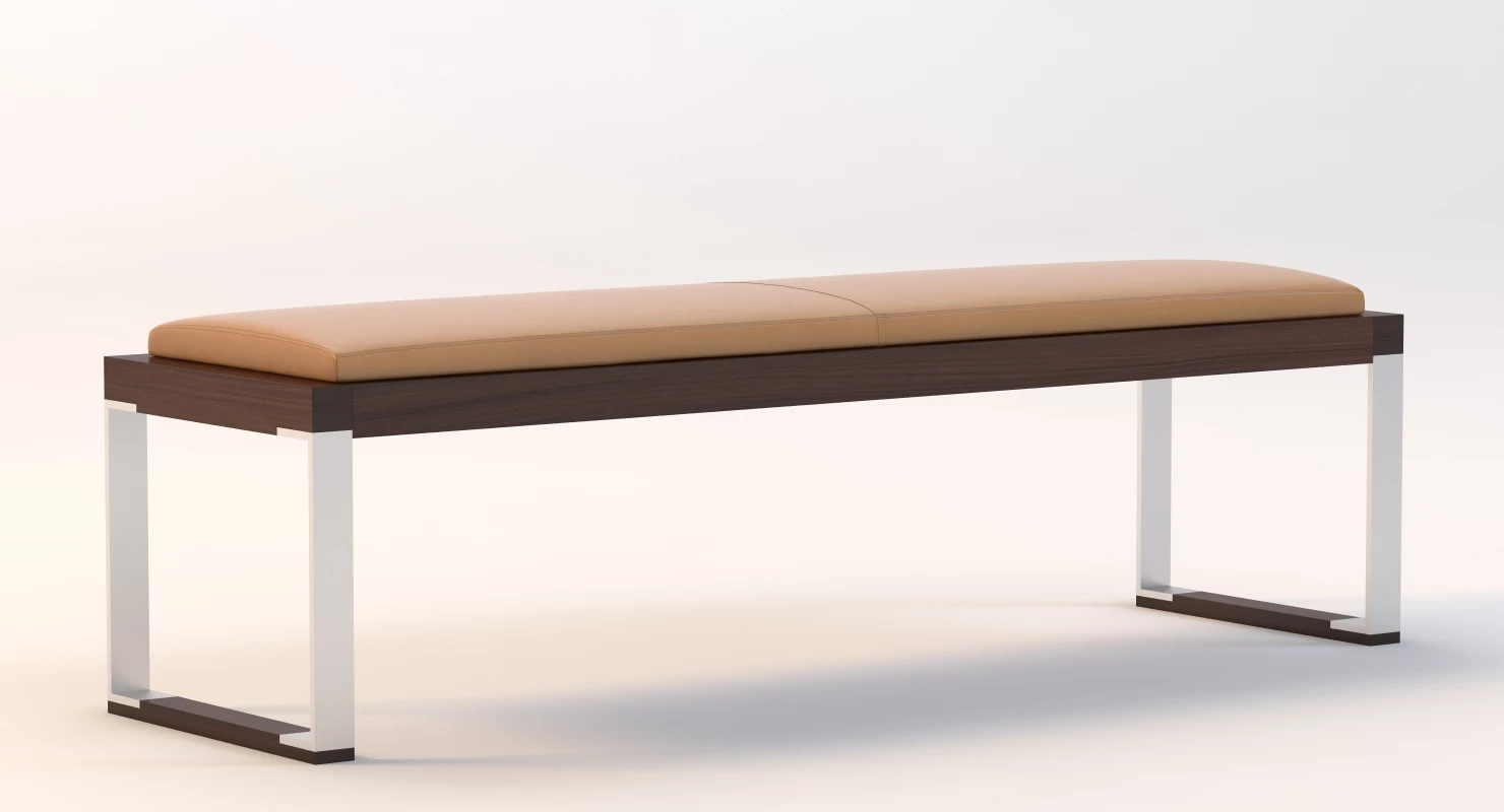 Slim Pax Bench 3D Model_03