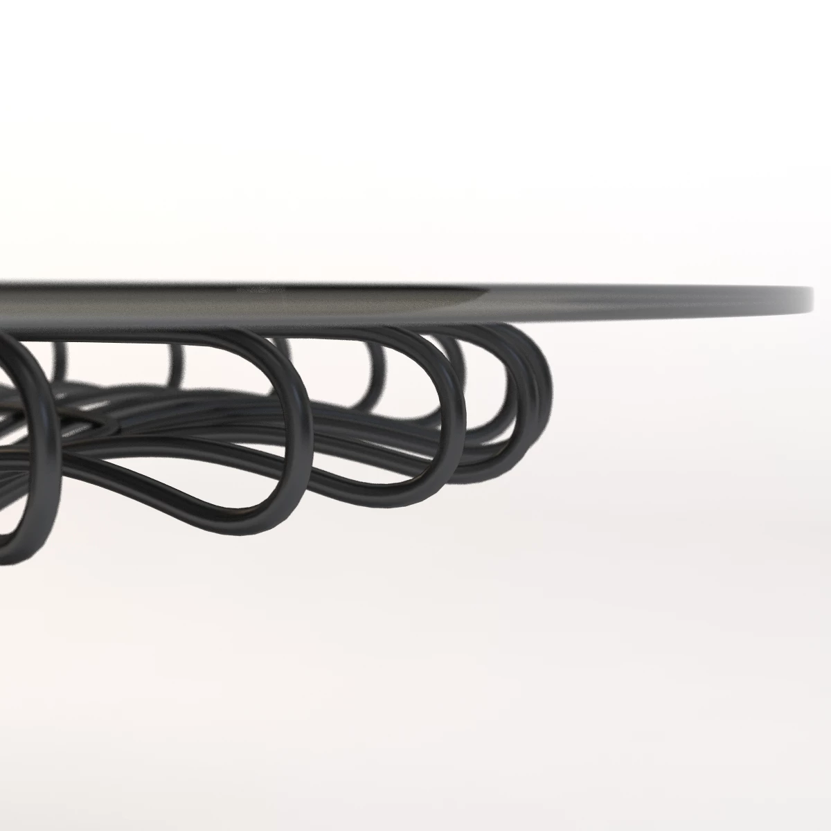 Sorio Round garden table 3D Model_07