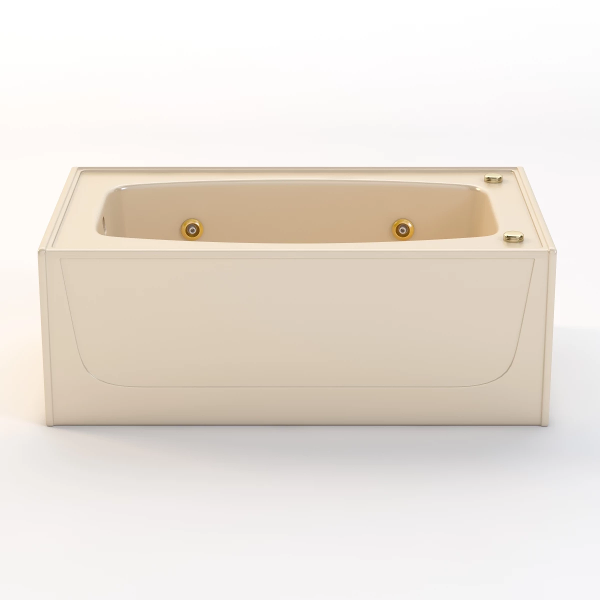 Spurlin Industries 60 x 36 Bathtub with Left Hand Drain 3D Model_04