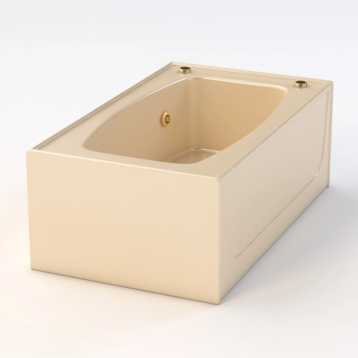 Spurlin Industries 60 x 36 Bathtub with Left Hand Drain 3D Model_07