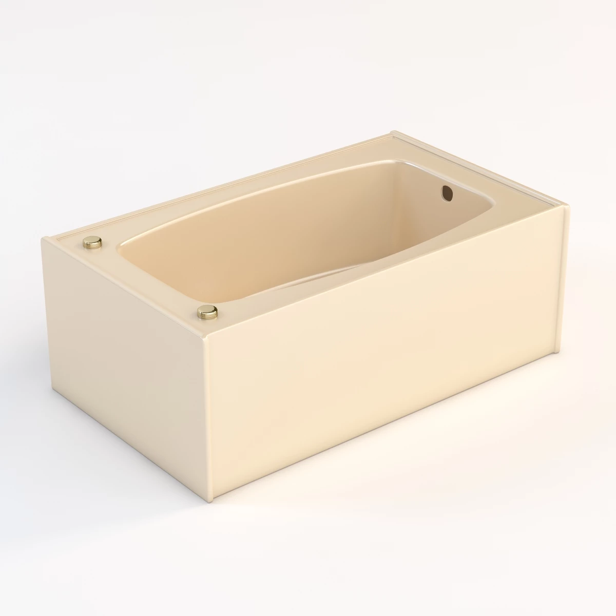 Spurlin Industries 60 x 36 Bathtub with Left Hand Drain 3D Model_03