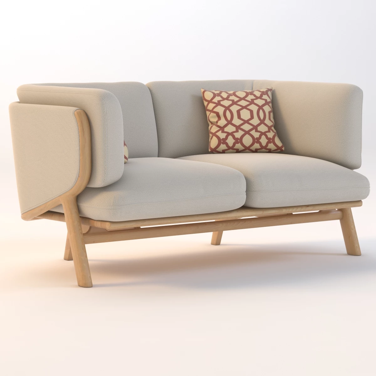 Stanley 2-Seater Sofa 3D Model_01