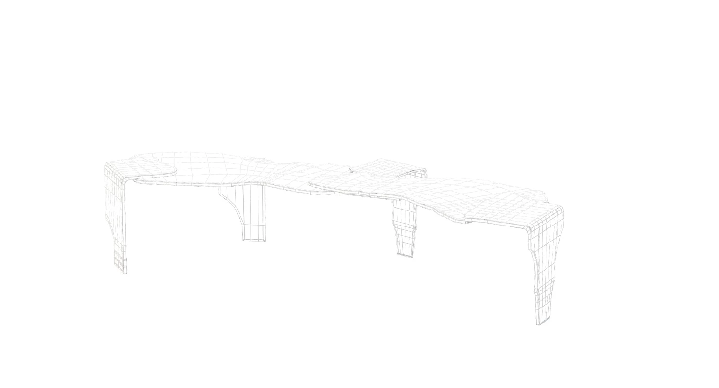 Stefan Bishop Mantle Bench Come Tea Table 3D Model_011