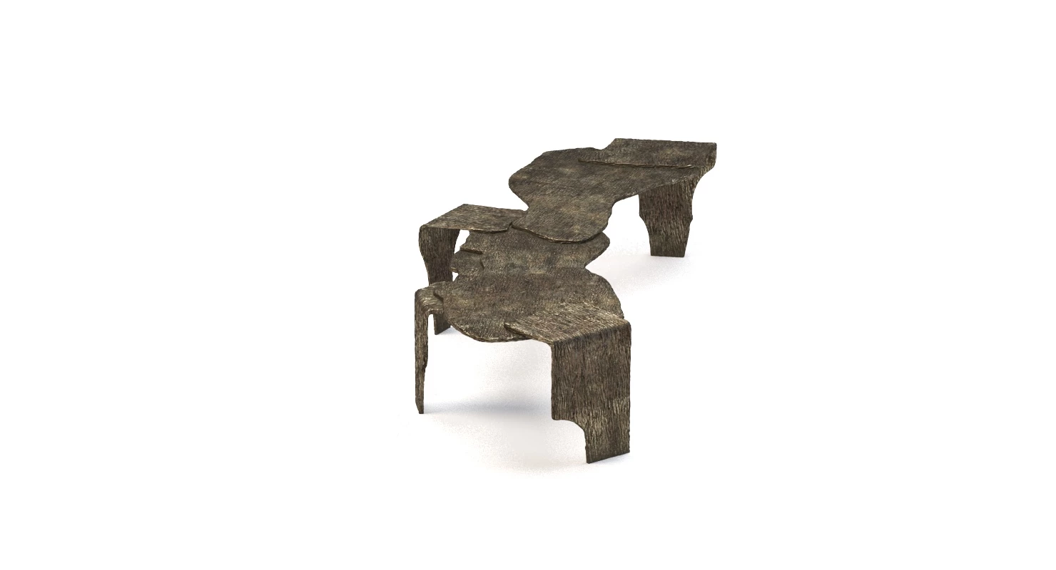 Stefan Bishop Mantle Bench Come Tea Table 3D Model_06