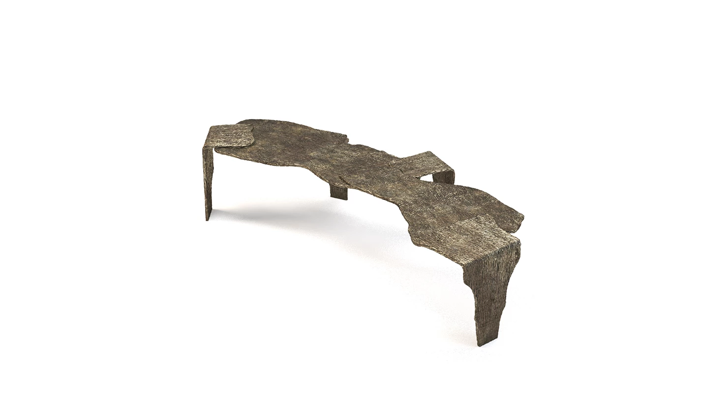 Stefan Bishop Mantle Bench Come Tea Table 3D Model_01