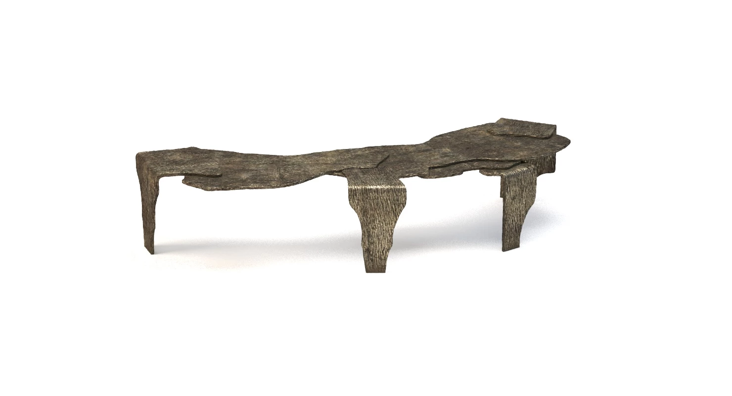 Stefan Bishop Mantle Bench Come Tea Table 3D Model_08