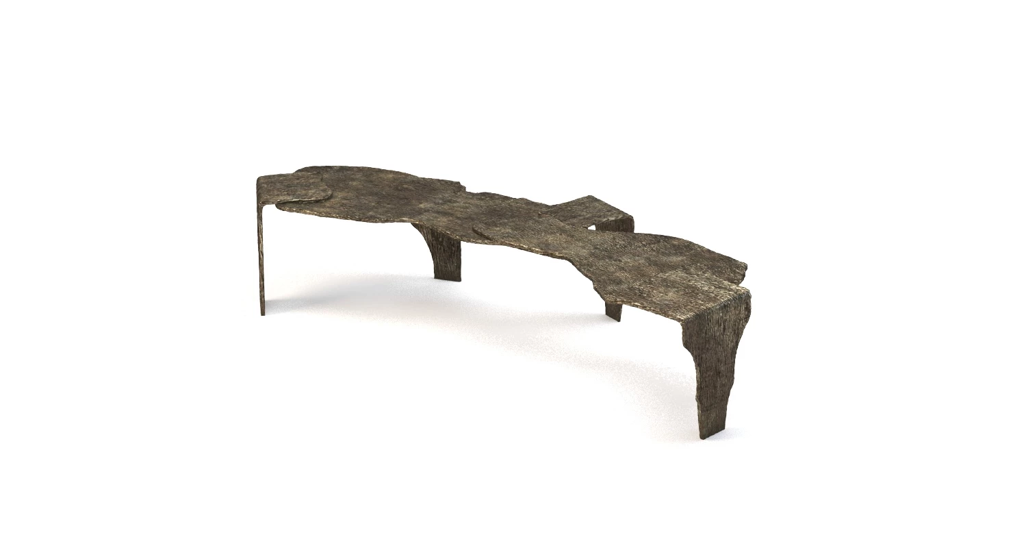 Stefan Bishop Mantle Bench Come Tea Table 3D Model_010