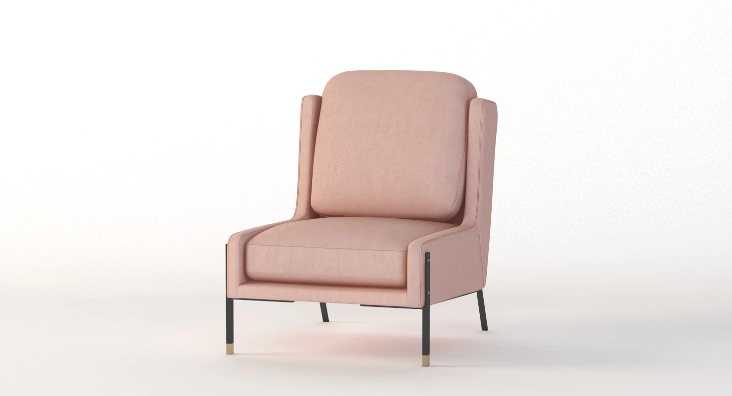 Stellar Works Blink Easy Chair 3D Model_09
