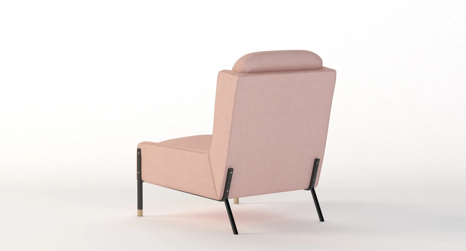 Stellar Works Blink Easy Chair 3D Model_07
