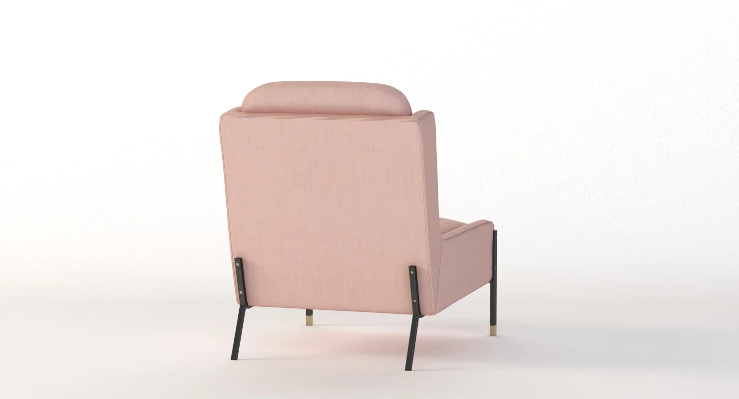 Stellar Works Blink Easy Chair 3D Model_06