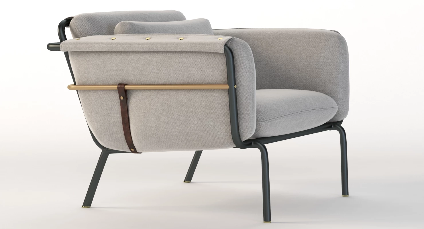 Stellar Works Valet Club Chair By David Rockwell 3D Model_05