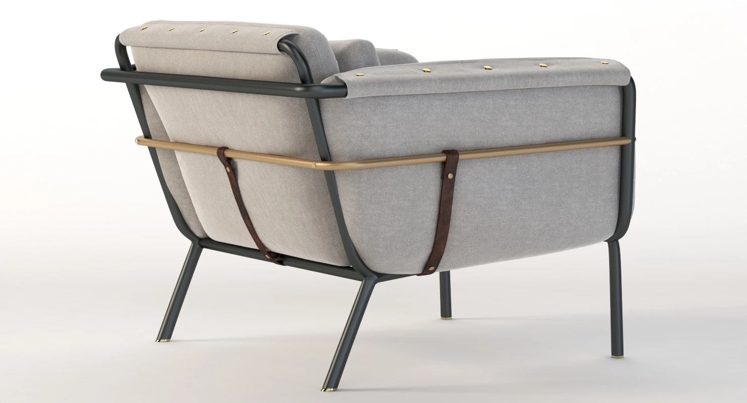 Stellar Works Valet Club Chair By David Rockwell 3D Model_06