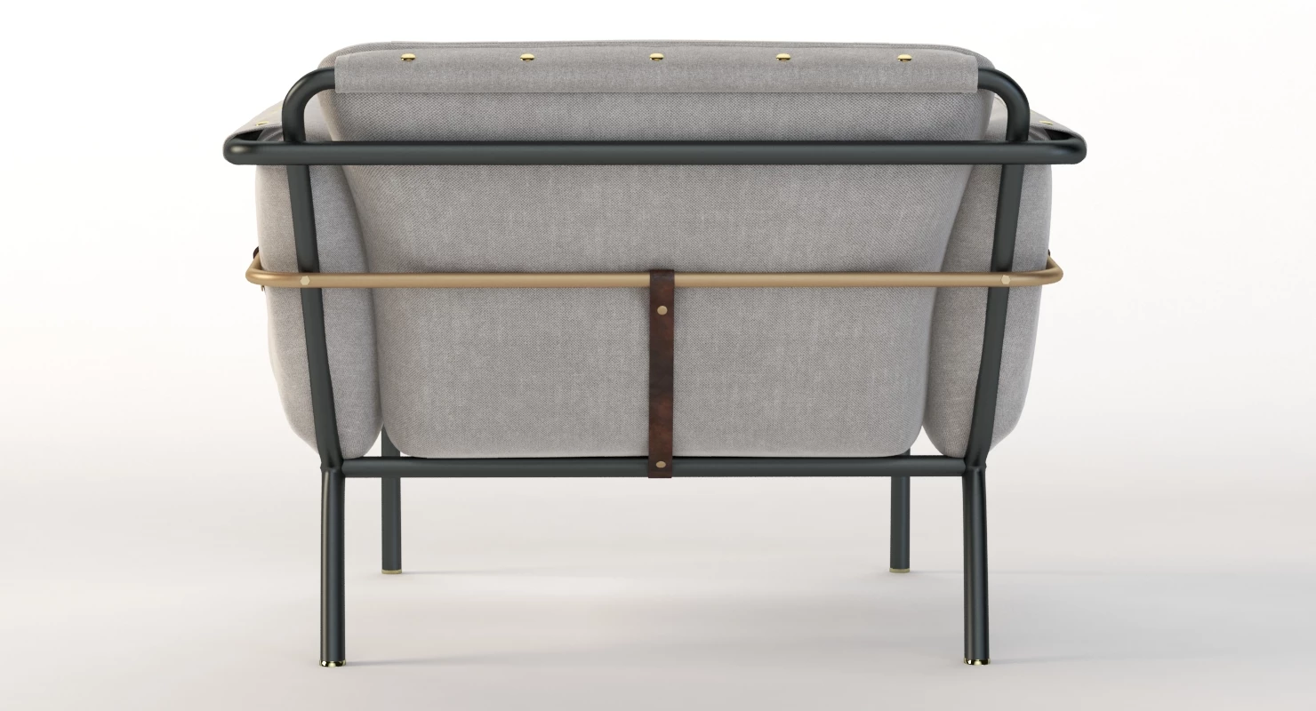 Stellar Works Valet Club Chair By David Rockwell 3D Model_07
