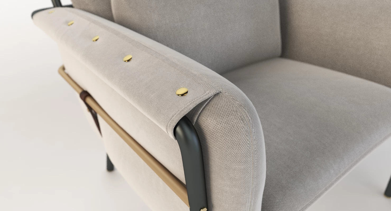 Stellar Works Valet Club Chair By David Rockwell 3D Model_03